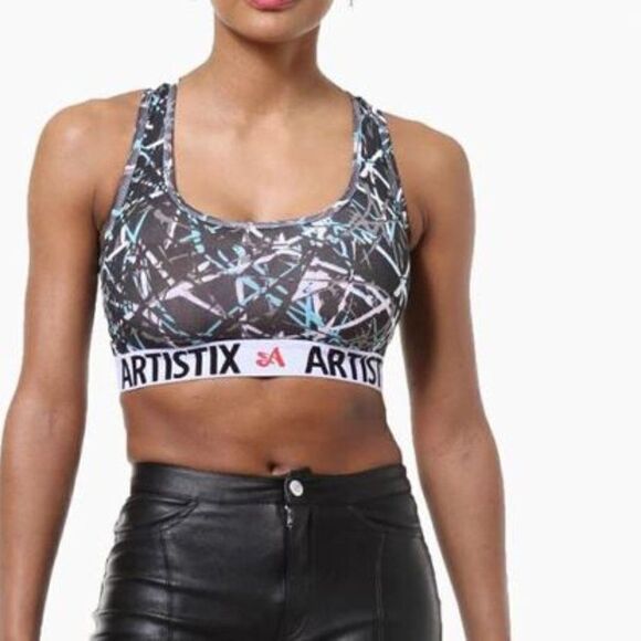 Artistix Running Fitness Athletic Bra Size Large - Picture 1 of 7
